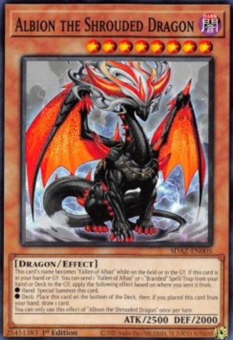 Albion the Shrouded Dragon SDAZ-EN005 Common Englisch