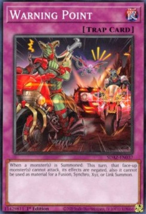 Warning Point SDAZ-EN037 Common Englisch