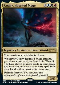 Cecily, Haunted Mage SLX-3 Rare Englisch