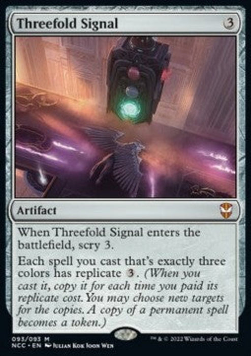 Threefold Signal NCC-93 Mythic Englisch