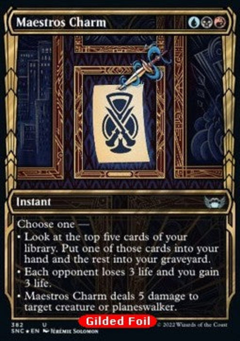 Maestros Charm (V.2) XSNC-382 Uncommon Englisch
