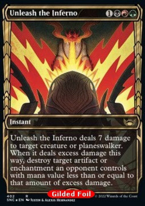 Unleash the Inferno (V.2) XSNC-402 Rare Englisch