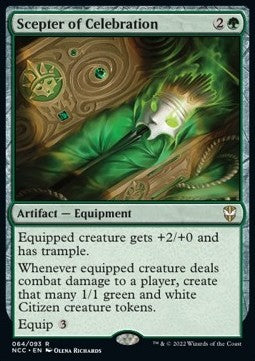 Scepter of Celebration NCC-64 Rare Englisch