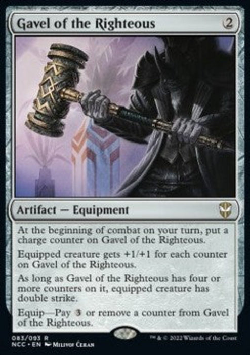 Gavel of the Righteous NCC-83 Rare Englisch