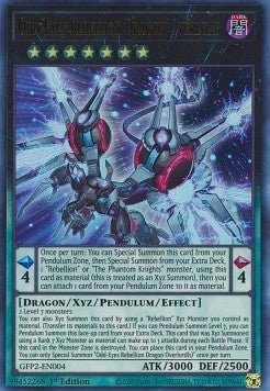 Odd-Eyes Rebellion Dragon Overlord GFP2-EN004 Ultra Rare Englisch