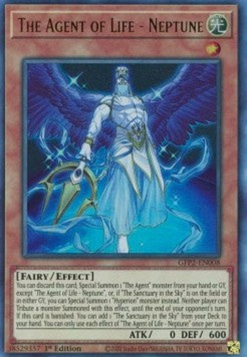 The Agent of Life - Neptune GFP2-EN008 Ultra Rare Englisch