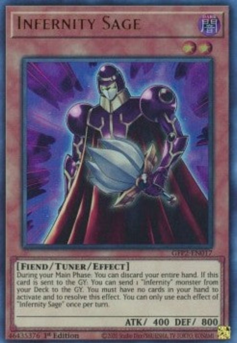 Infernity Sage GFP2-EN017 Ultra Rare Englisch