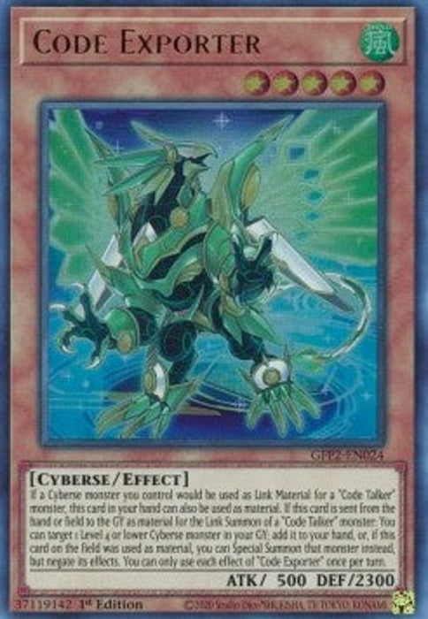 Code Exporter GFP2-EN024 Ultra Rare Englisch