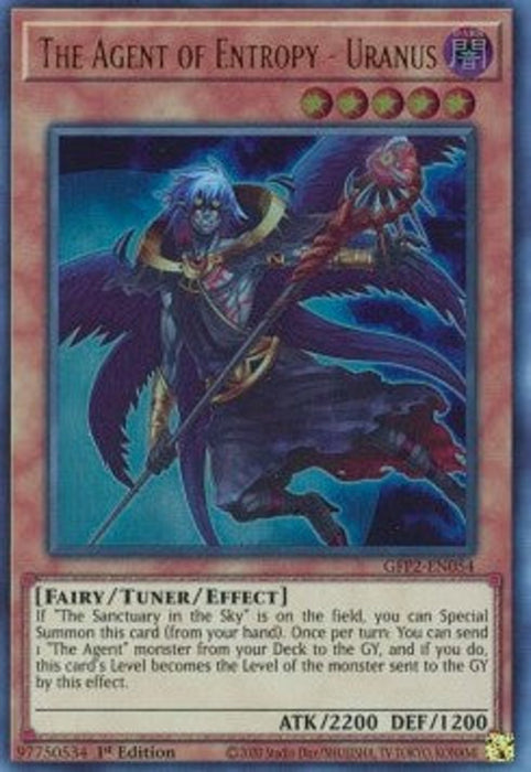 The Agent of Entropy - Uranus GFP2-EN054 Ultra Rare Englisch