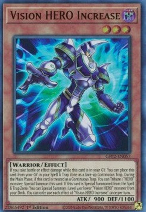 Vision HERO Increase GFP2-EN057 Ultra Rare Englisch