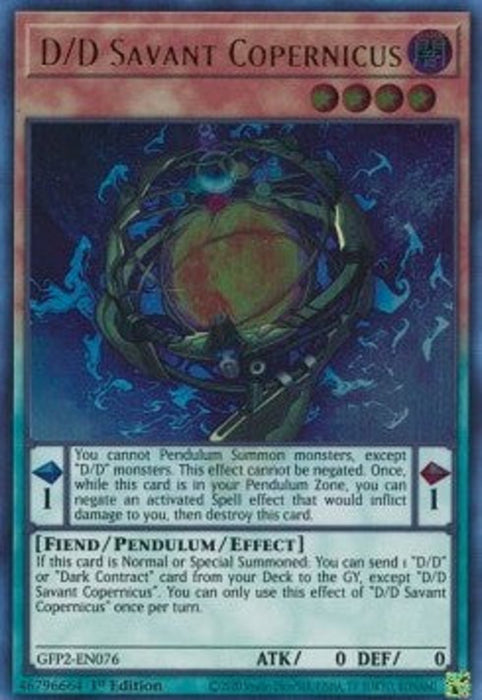 D/D Savant Copernicus GFP2-EN076 Ultra Rare Englisch