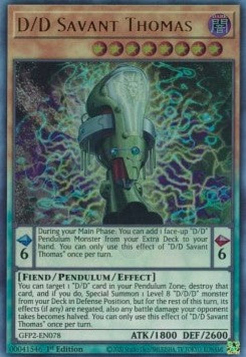 D/D Savant Thomas GFP2-EN078 Ultra Rare Englisch