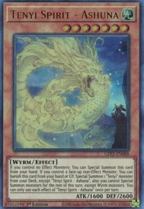 Tenyi Spirit - Ashuna GFP2-EN088 Ultra Rare Englisch