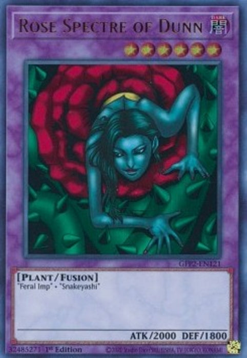 Rose Spectre of Dunn GFP2-EN121 Ultra Rare Englisch