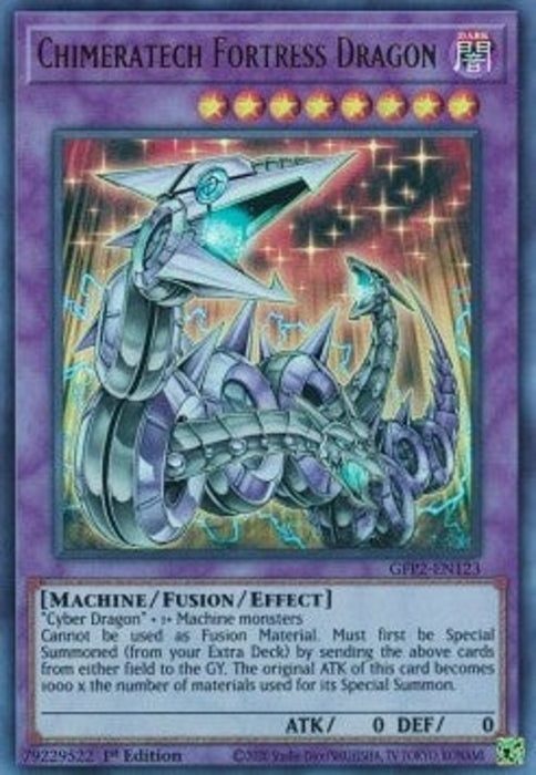 Chimeratech Fortress Dragon GFP2-EN123 Ultra Rare Englisch