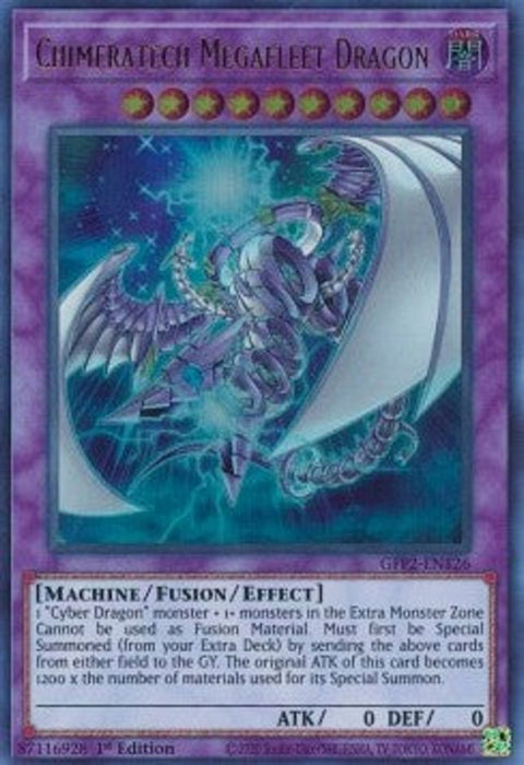 Chimeratech Megafleet Dragon GFP2-EN126 Ultra Rare Englisch