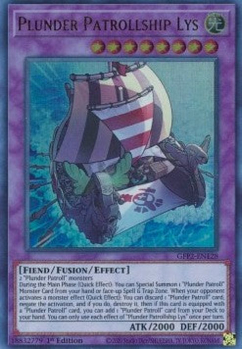 Plunder Patrollship Lys GFP2-EN128 Ultra Rare Englisch
