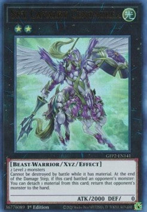 Sky Cavalry Centaurea GFP2-EN141 Ultra Rare Englisch