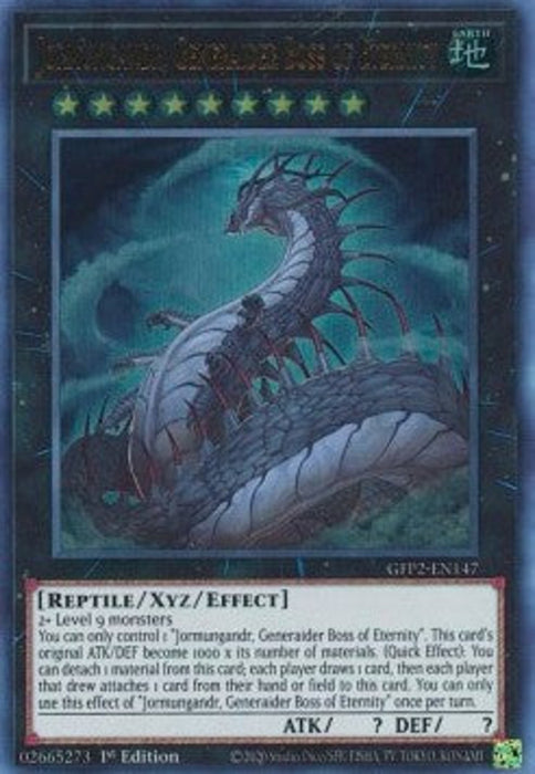 Jormungandr, Generaider Boss of Eternity GFP2-EN147 Ultra Rare Englisch