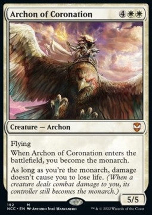 Archon der Krönung NCC-192 Mythic Deutsch