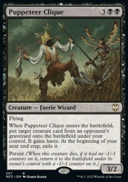 Puppeteer Clique NCC-257 Rare Englisch