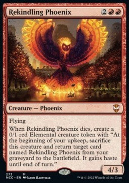 Wiederentflammender Phoenix NCC-273 Mythic Deutsch