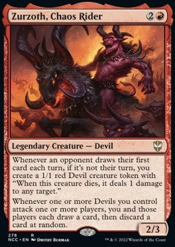 Zurzoth, Chaos Rider NCC-278 Rare Englisch