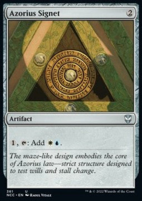 Azorius Signet NCC-361 Uncommon Englisch