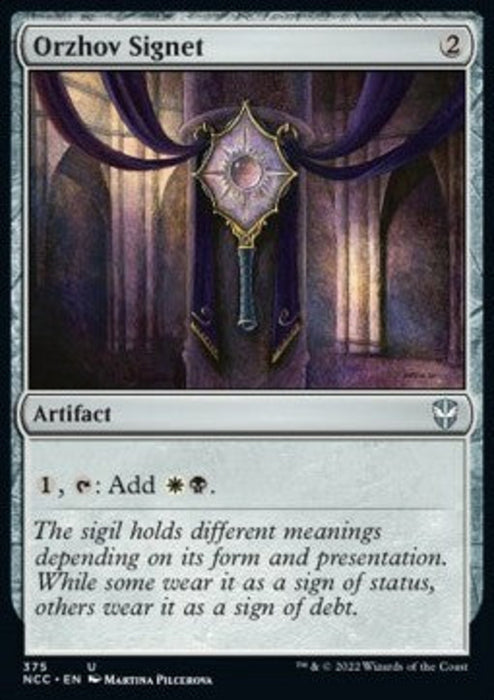Orzhov Signet NCC-375 Uncommon Englisch