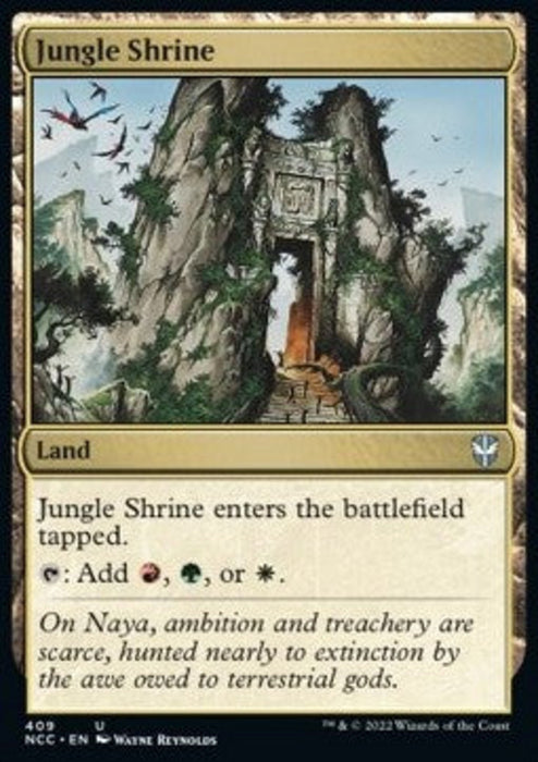 Jungle Shrine NCC-409 Uncommon Englisch