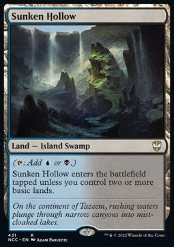 Sunken Hollow NCC-431 Rare Englisch