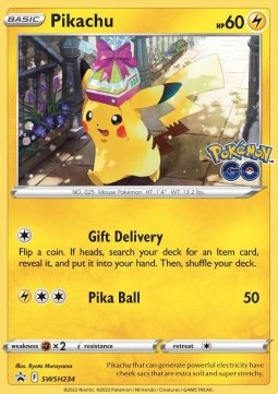 Pikachu SWSH-234 Promo Deutsch