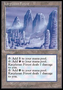 Karplusan Forest ICE- Rare Englisch