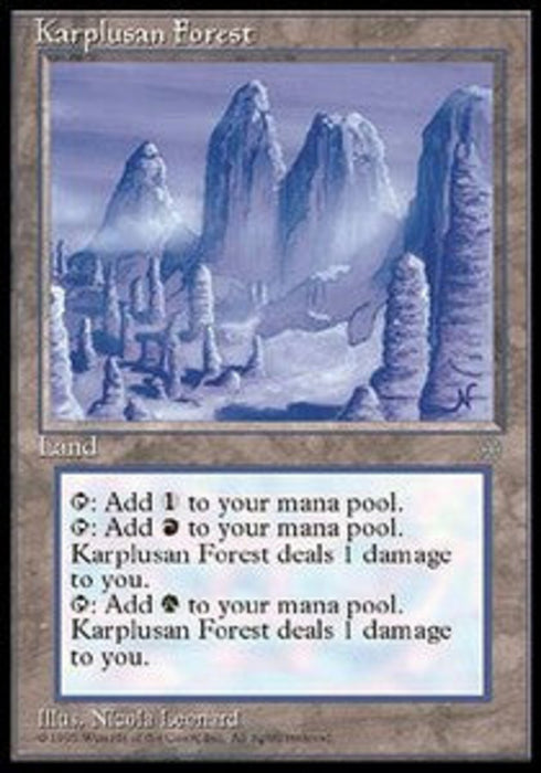 Karplusan Forest ICE- Rare Englisch