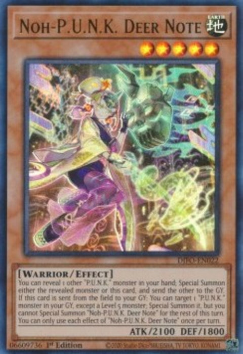 Noh-P.U.N.K. Deer Note DIFO-EN022 Ultra Rare Englisch