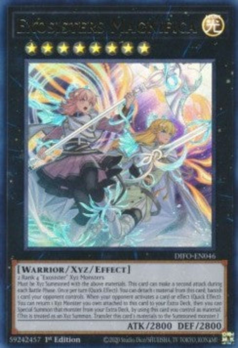 Exosisters Magnifica (V.1) DIFO-EN046 Ultra Rare Englisch