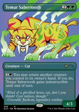 Temur Sabertooth SLDSV-308 Rare Englisch