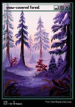 Snow-Covered Forest (V.1) SLDSV-329 Rare Englisch