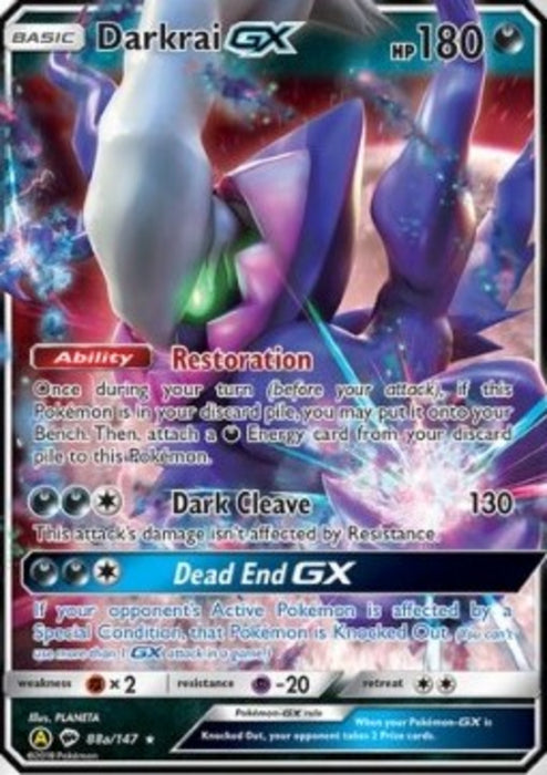 Darkrai GX BUS-88a Promo Deutsch