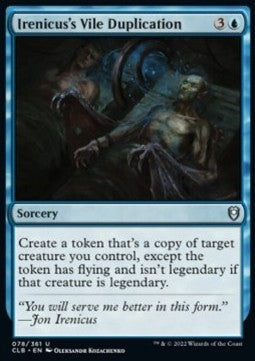 Irenicus's Vile Duplication CLB-78 Uncommon Englisch