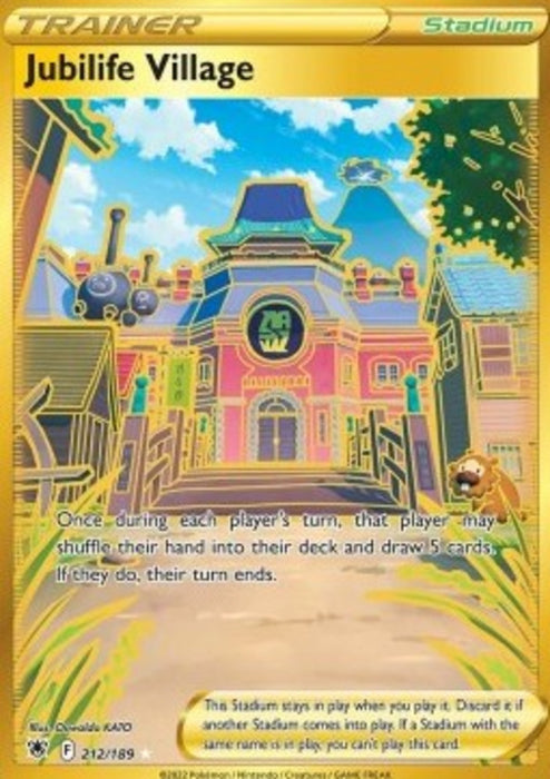 Jubilife Village ASR-212 Secret Rare Englisch