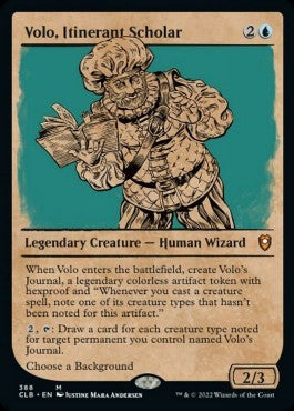 Volo, Itinerant Scholar (V.2) XCLB-388 Mythic Englisch