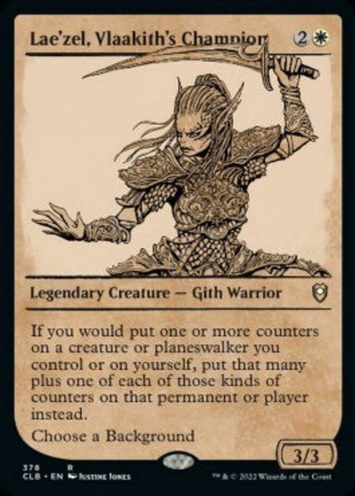 Lae'zel, Champion von Vlaakith XCLB-378 Rare Deutsch