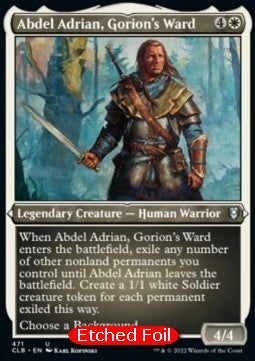 Abdel Adrian, Gorion's Ward (V.1) XCLB-471 Uncommon Englisch