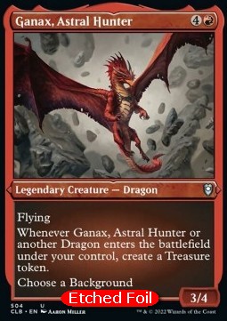 Ganax, Astral Hunter (V.1) XCLB-504 Uncommon Englisch