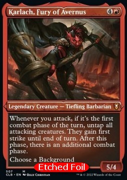Karlach, Fury of Avernus (V.1) XCLB-507 Mythic Englisch