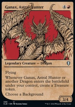 Ganax, Astral Hunter (V.2) XCLB-398 Uncommon Englisch