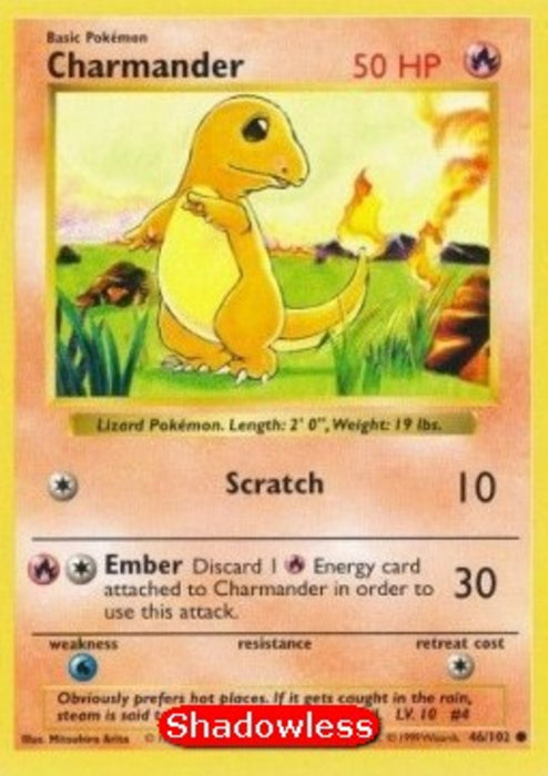 Charmander BS-46 Common Englisch