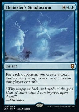 Elminster's Simulacrum CLB-68 Mythic Englisch
