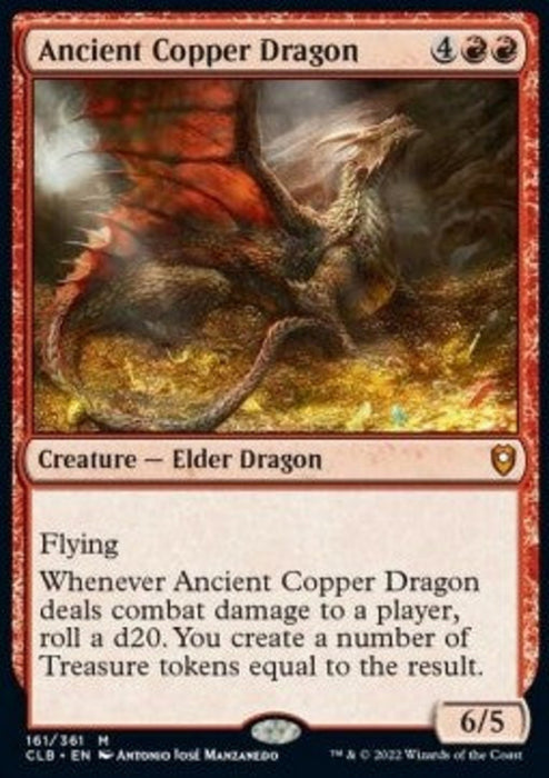Uralter Kupferdrache CLB-161 Mythic Deutsch